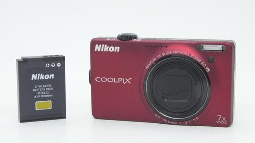 Nikon coolpix s6000 - nikon, rouge