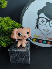 Littlest Petshop Pet Shop LPS Authentic  Dog cocker Spaniel Épagneul 575 Hasbro