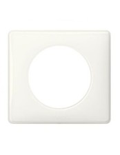 Plaque 1 poste blanc Yesterday