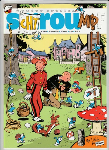 Spirou 3929 poster - spirou,
