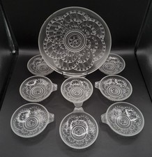 Service à glace en verre