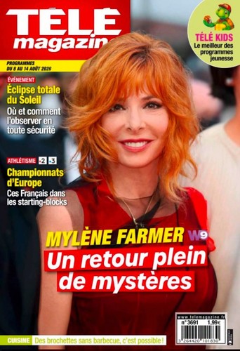 Mylène farmer tele - mylène, magazine