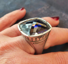 Bague De Cocktail En Bronze