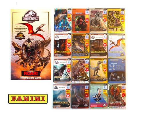Panini jurassic world roar - panini,