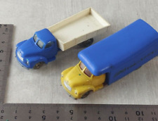 Lot d'anciens camions Bedford, plateau + transport, Lego, 1/87