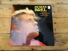 JACQUES BREL COFFRET BREL 5 LP 33T VINYLE EX COVER EX ORIGINAL 1972 NEAR MINT
