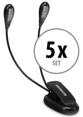 Set lampe led pupitre - 5x,