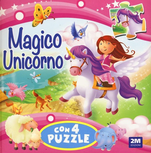 Magico unicorno libro puzzle - magico,