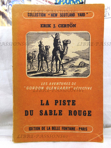 Piste sable rouge erik - piste, rouge,