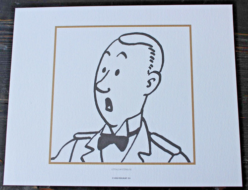 Litho libris tintin extrait - litho,