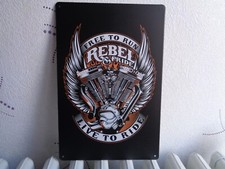 TOLE METAL REBEL PRIDE MOTEUR