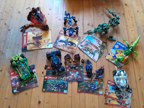 Lot lego ninjago - lot, dragon