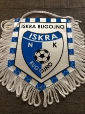 petit Fanion wimpel pennant )) NK ISKRA BUGOJNO * BOSNIA