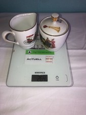 Sucriére et pot a lait en porcelaine Rheinpflaz Hartporzellan Germany