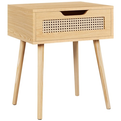 Table chevet cannage - table, de