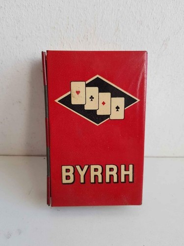 Boite cartes byrrh - à, vintage