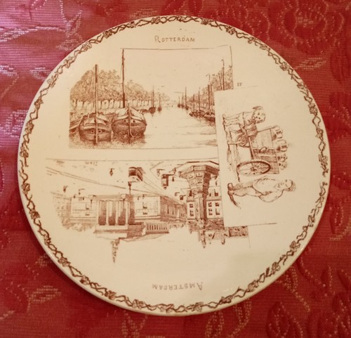 Assiette ancienne kg - ,