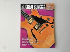 ♫ Partition / Songbook - Great songs of the 50s for guitar (guitare) ♫