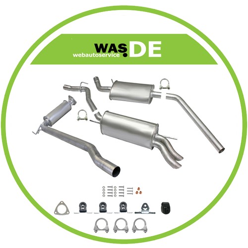 Kit échappement silencieux - d'échappement,