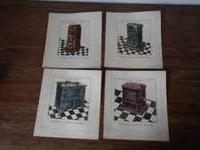 4 eaux-fortes FONDERIES DE