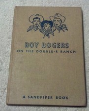 Beecher / Nordli ROY ROGERS ON THE DOUBLE-R RANCH  Sandpiper Book 1951 HC