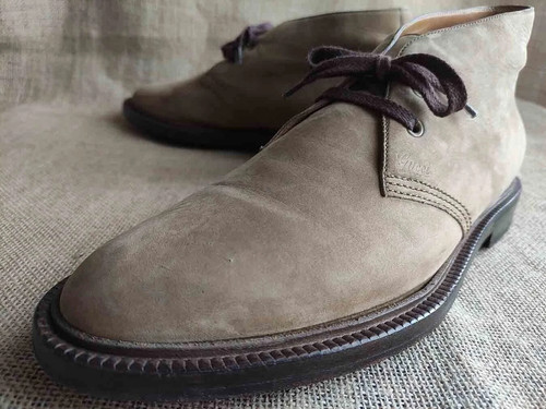 Gucci bottines chukka daim - bottines,