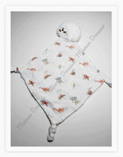 Doudou Plat Lange Paresseux