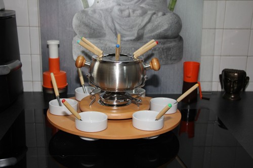 Service fondue - service,