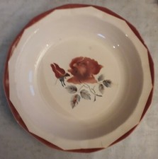 Ancien Plat Rond Creux