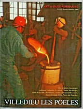 ART de BASSE-NORMANDIE N°121 VILLEDIEU les POELES CUIVRE CLOCHES FONDERIE MALTE