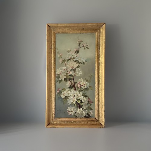 Huile xixe fleurs pommier - huile,