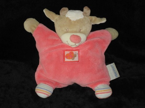 Doudou hochet grelot semi plat - grelot, semi-plat