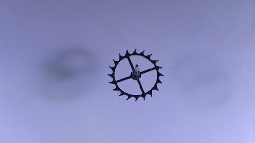 Roue echappement montre - roue, chrono