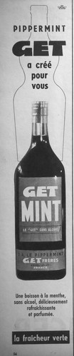 Publicité 1956 pippermint - 1956, get