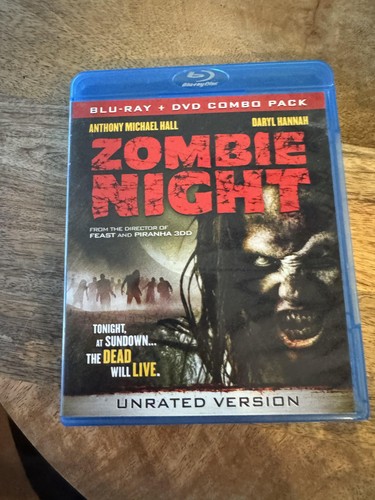 Zombie night blu ray dvd - zombie,