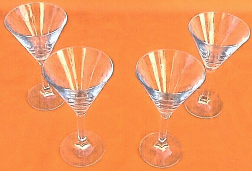 Années 1970 lot 4 verres - , de