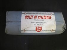 Ancienne boîte publicitaire pharmacie #21 - Déco Vintage - Ouate de Cellulose