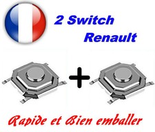 2x Switch bouton de clé carte