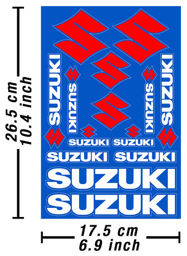 Suzuki decals stickers moto - stickers,