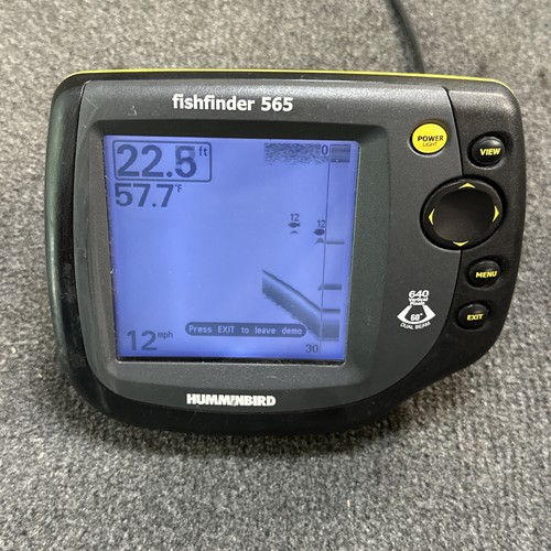 Humminbird 565 depth fish - depth, &