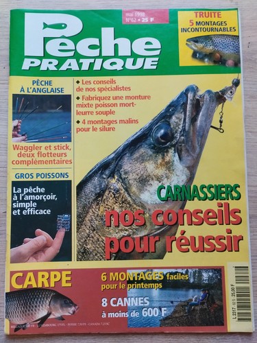 Pêche pratique magazine 62 - pratique,