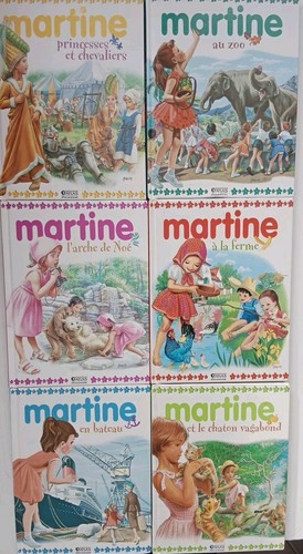 Martine lot livres - martine,