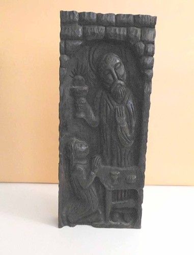 Bas relief bois - en,