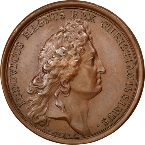 France medal louis - louis, xiv
