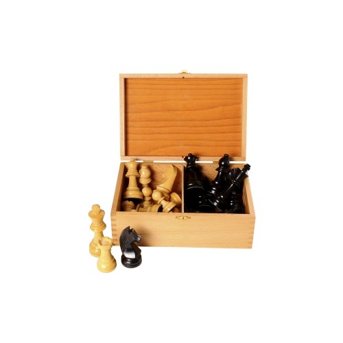 Pièces échecs bois - pièces, en