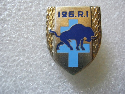 Insigne 126 régiment - insigne, du