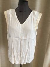 Très Beau Haut Blouse Écru