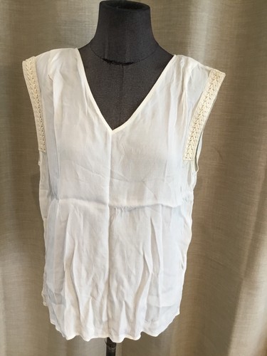 Très beau haut blouse écru - haut,