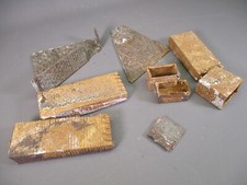 LQ1735 Train Ho 1/87 1:87 Diorama Lot piliers de ponts et murs pierre