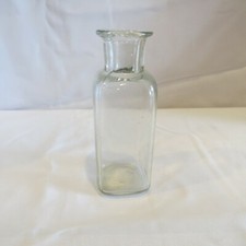 Vintage Glass Medicine Bottle  